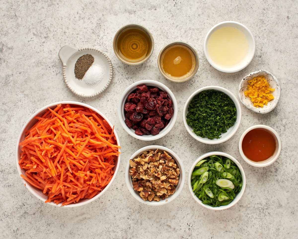 carrot slaw ingredients