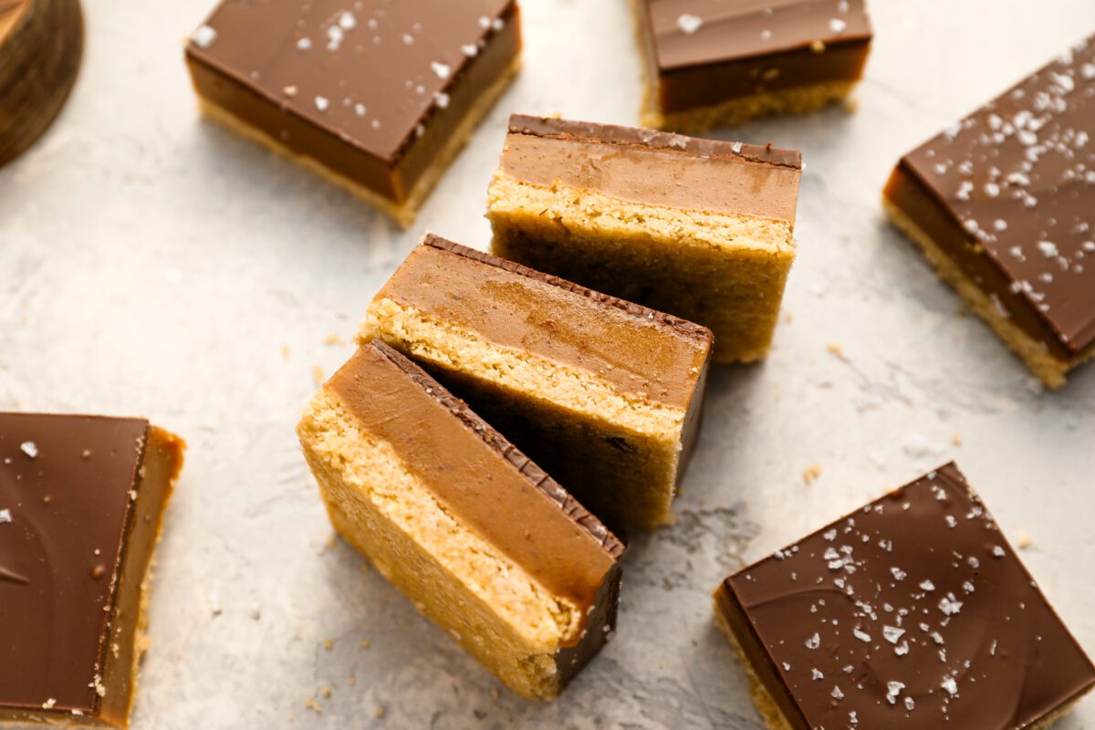 millionaire's shortbread bars.